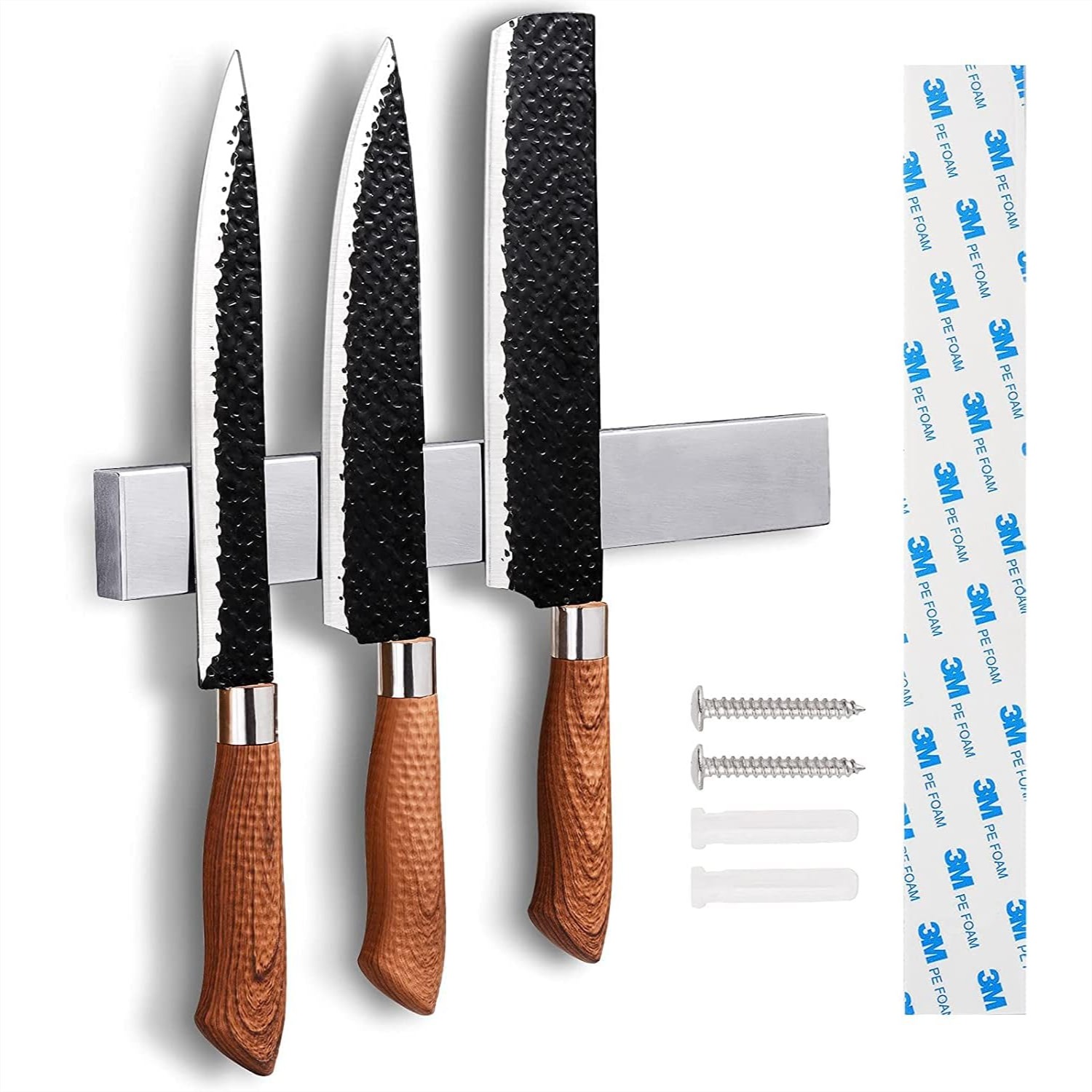 Magnetic Knife Strip - 8 Inch Magnetic Knife Holder for