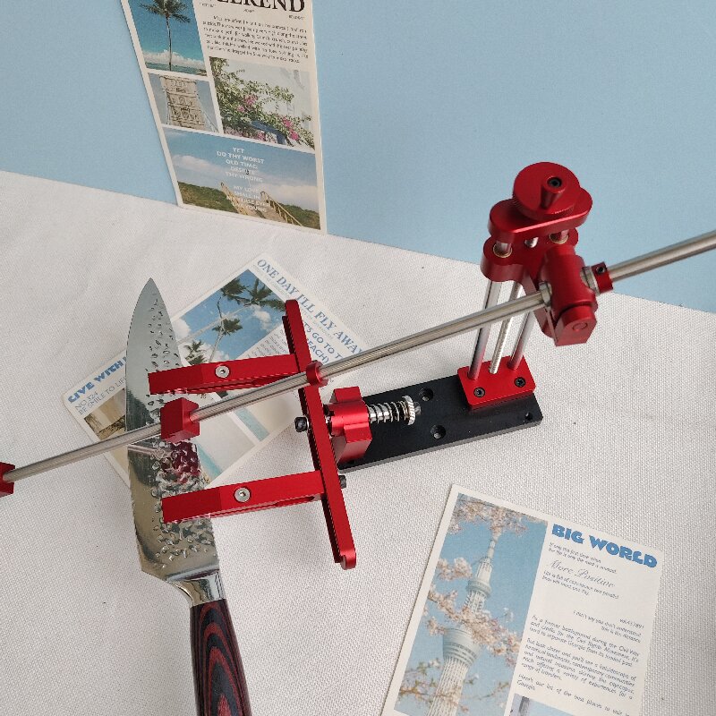 Kitchen Gadgets New 2025 - 2025 New Red Fixed Angle Sharpener