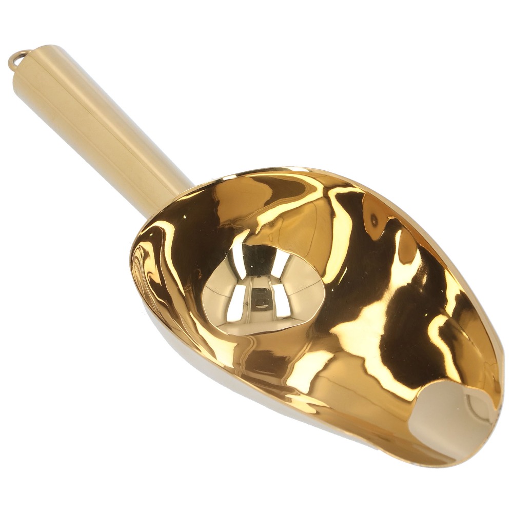 Kitchen Gadgets Gold - Kitchen Gadgets Stainless Steel Ice Scoop