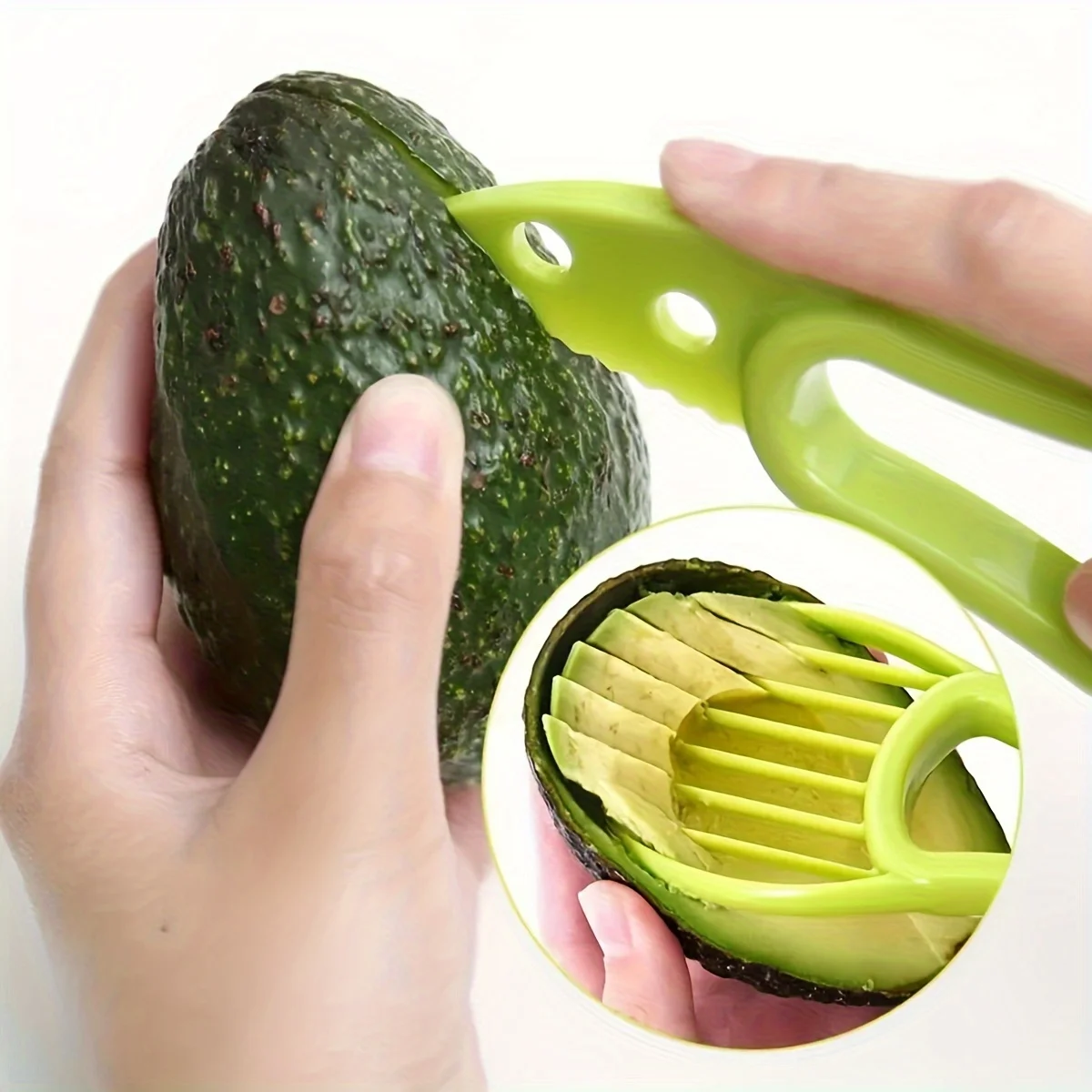 Avocado Slicer Tool - Multifunctional Avocado Slicer Kiwi Knife with
