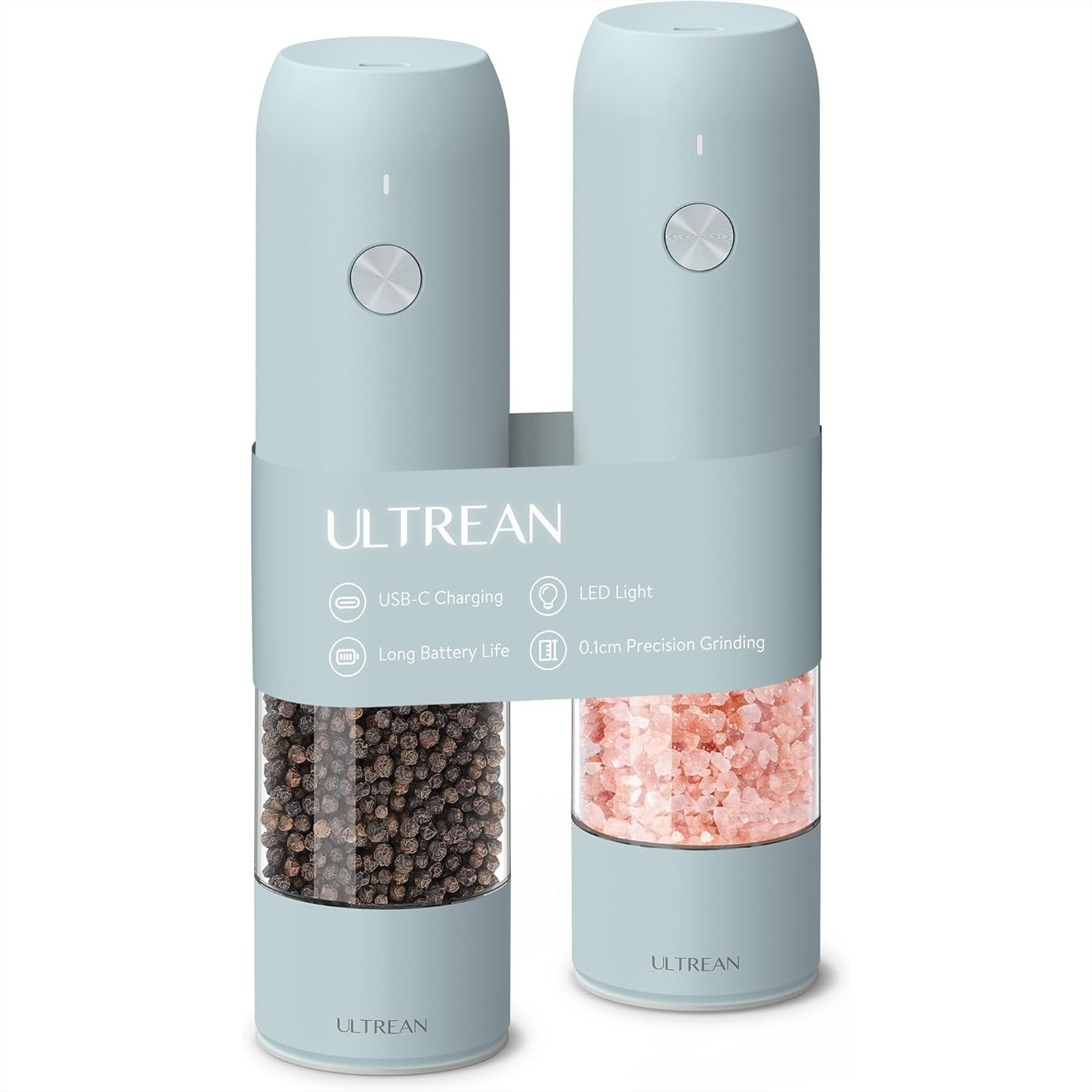 Kitchen Gadgets Images - Rechargeable Pepper Grinder with Adjustable Coarseness,