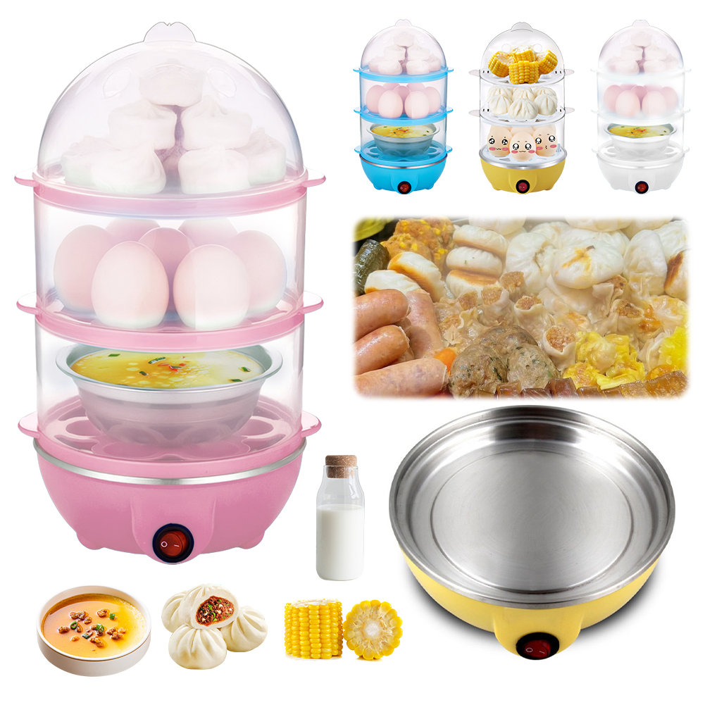 Kitchen Gadgets New 2025 - 110V/220V Electric Egg Boiler Rapid Heating