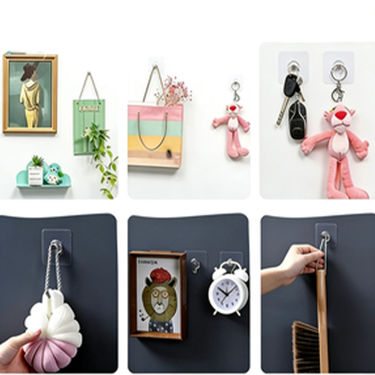 Kitchen Gadgets Photo - 10-50pcs Photo Frame Hooks Storage Rack