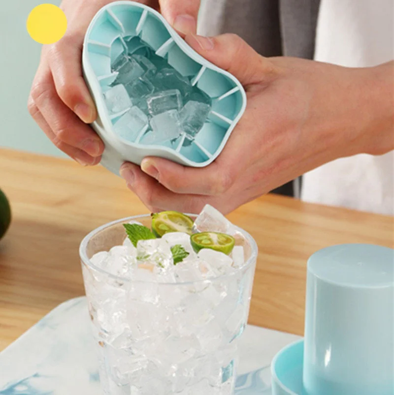 Kitchen Gadget Amazon - Silicone Ice Cube Mold Bucket Bar