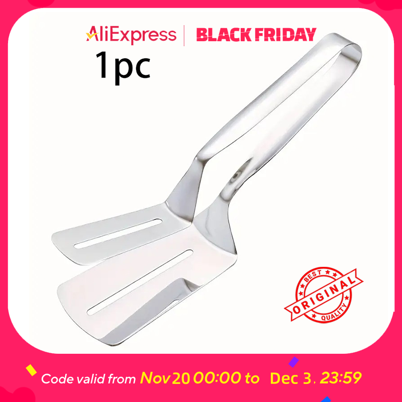 Kitchen Gadgets Set - 2-Pack Long Heatproof Tongs - Christmas