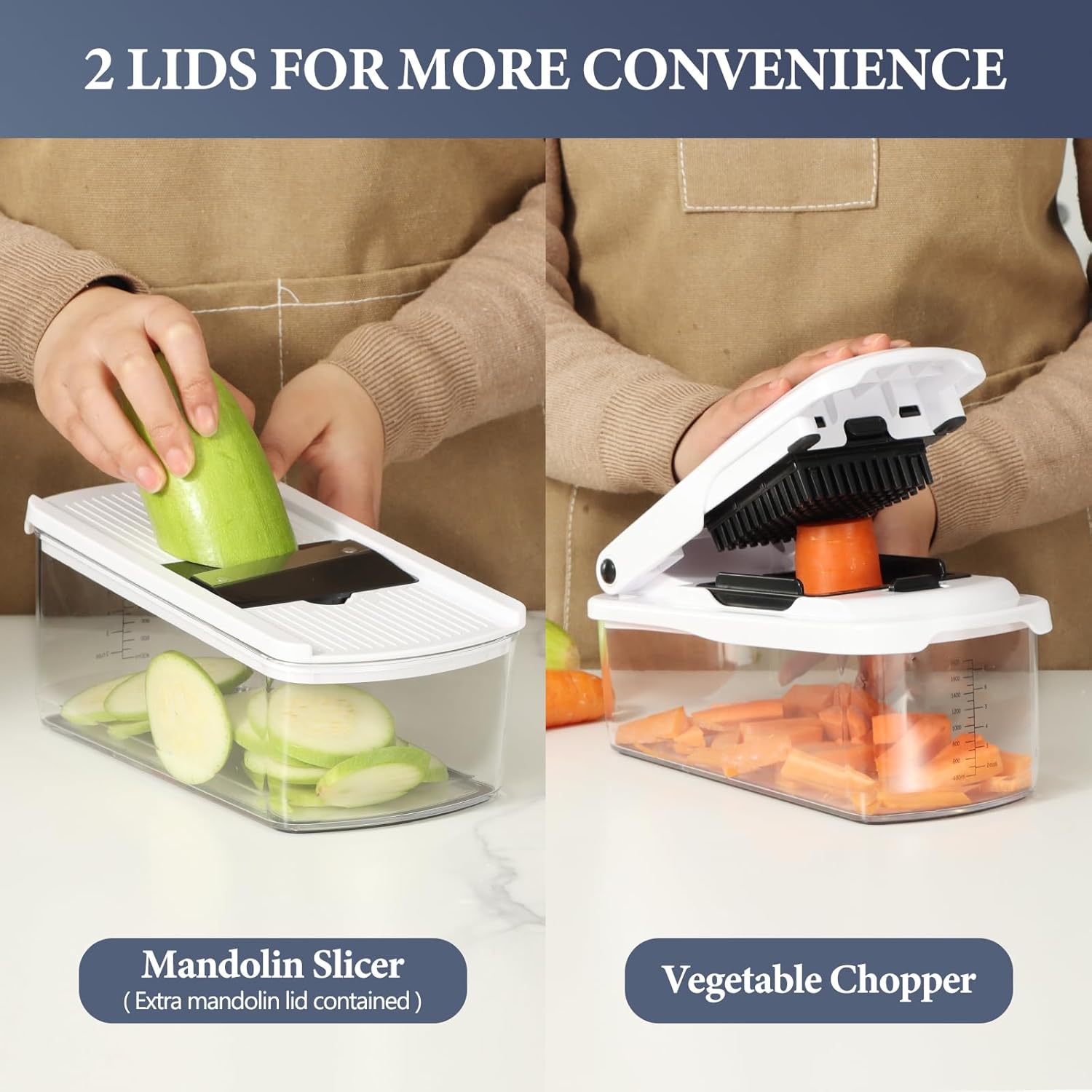 8-in-1 Manual Food Chopper wit - огляд і ціна Kitchen Gadgets Images