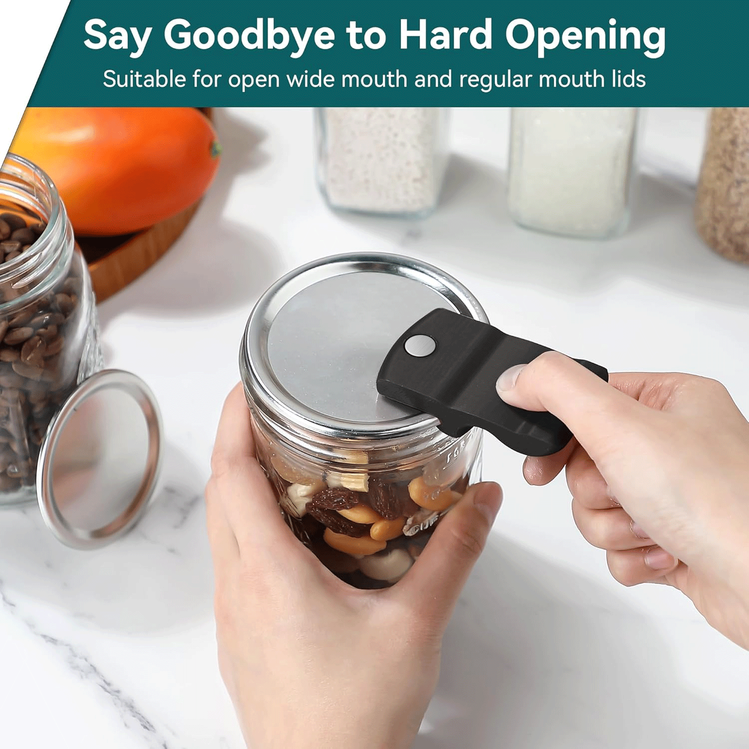 Ergonomic Handheld Jar Opener  - огляд і ціна Kitchen Gadgets To Have