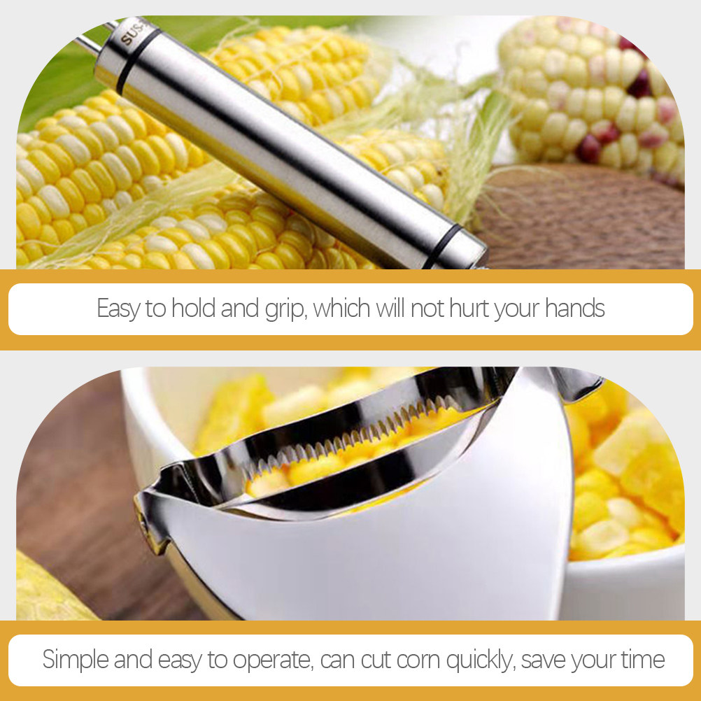 3Pcs Stainless Steel Corn Peel - огляд і ціна Kitchen Gadgets Set