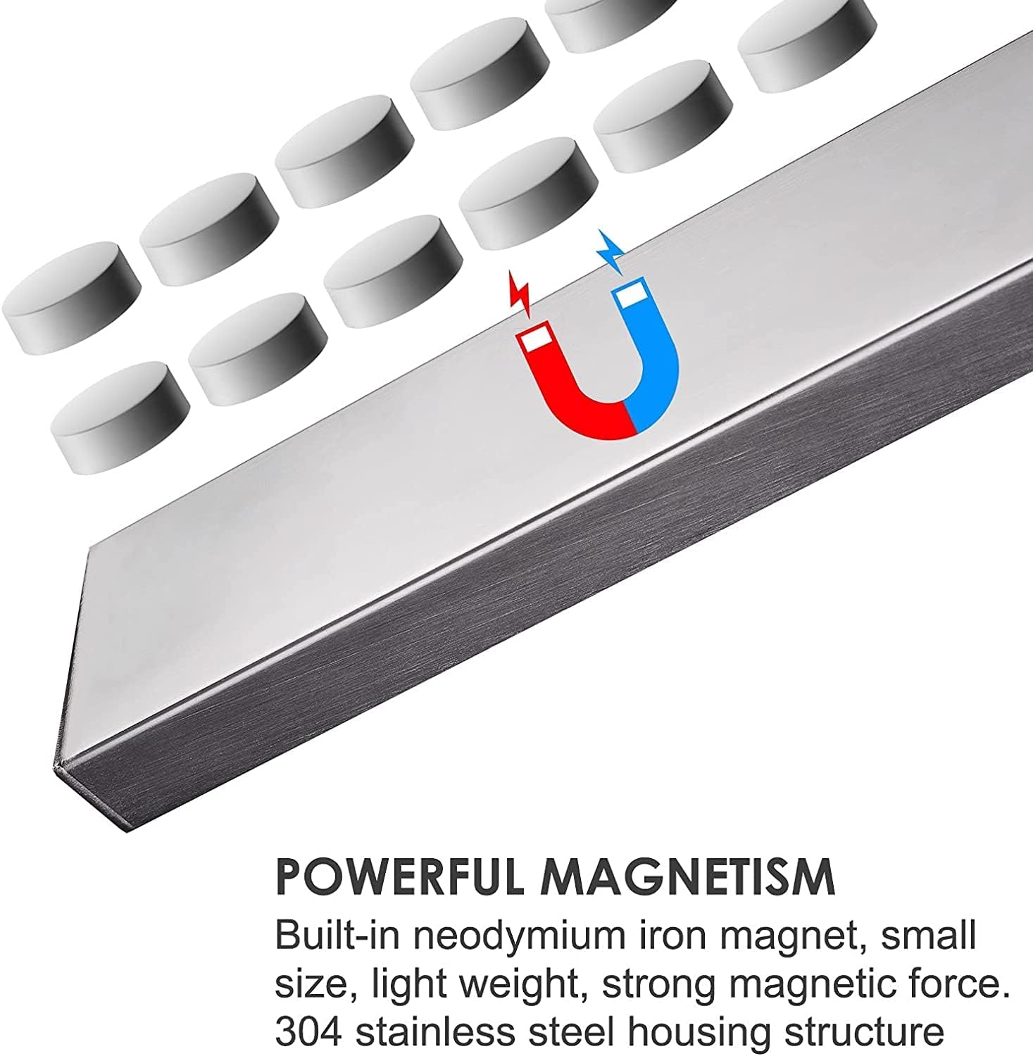 8 Inch Magnetic Knife Holder f - огляд і ціна Magnetic Knife Strip