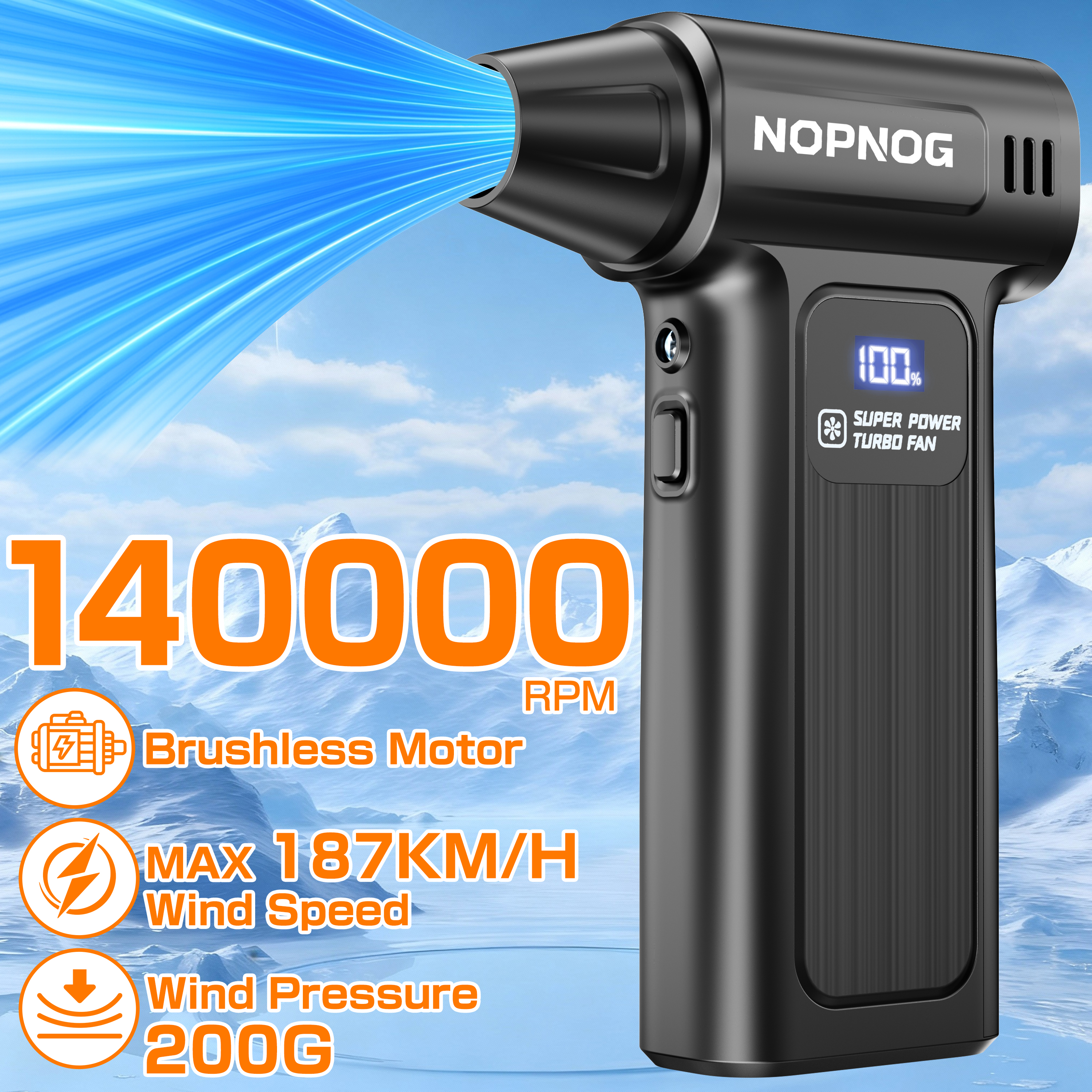 Blower Tools Turbo Fan Electri - огляд і ціна Kitchen Gadgets 2025