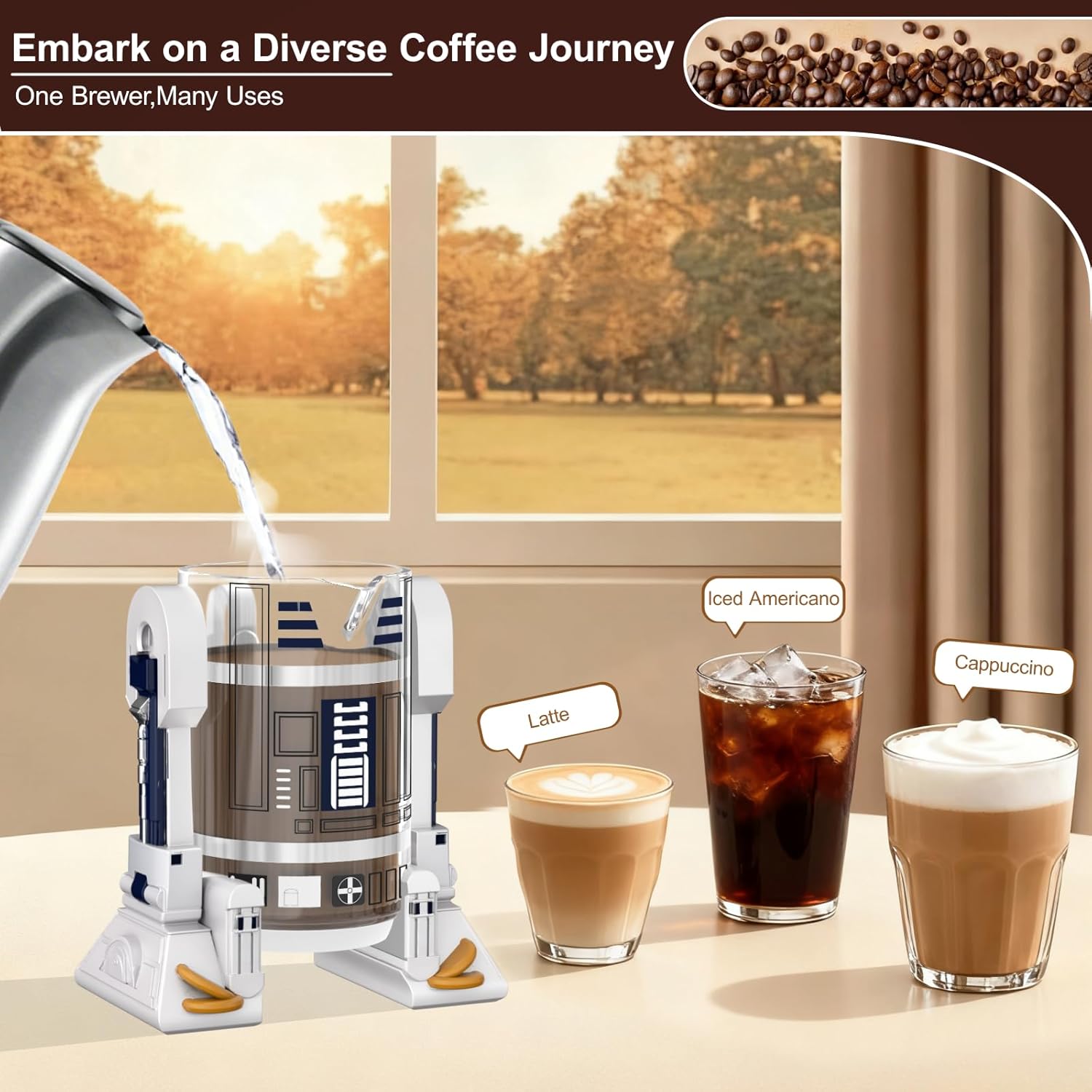32oz Stainless Steel French Pr - огляд і ціна French Press Coffee Maker