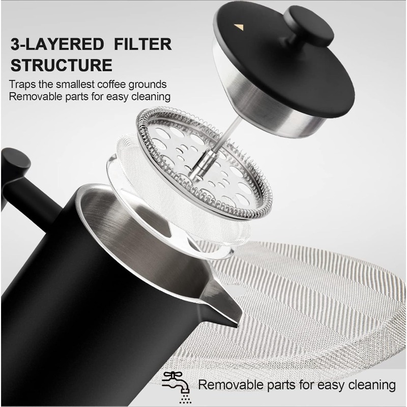 French Press Coffee Maker 34 O - огляд і ціна French Press Coffee Maker