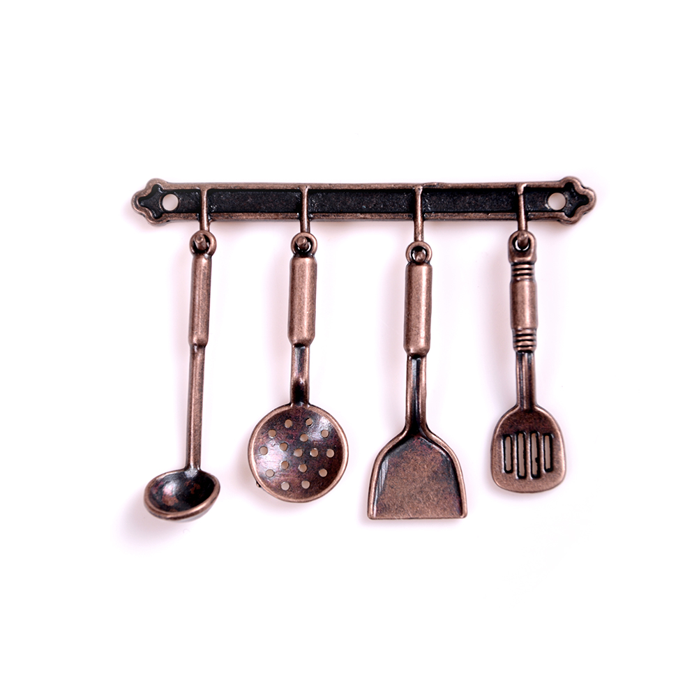 1:12 Scale Dollhouse Miniature - огляд і ціна Kitchen Gadgets Gold