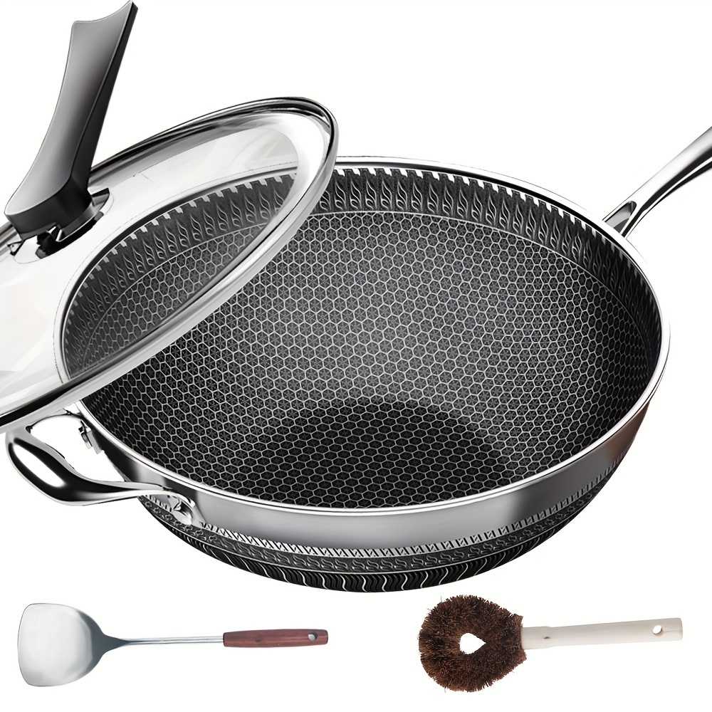 13.3 Inch Stainless Steel Wok  - огляд і ціна Kitchen Gadgets To Have