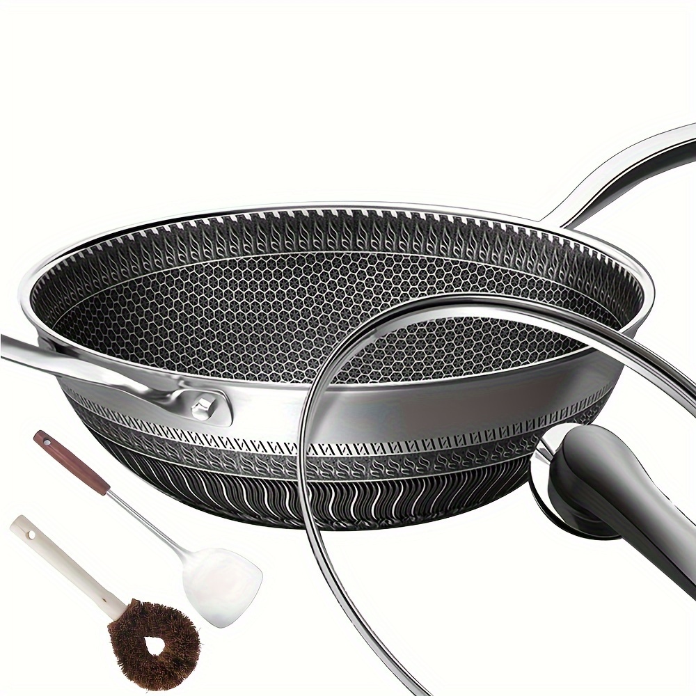 13.3 Inch Stainless Steel Wok  - огляд і ціна Kitchen Gadgets To Have