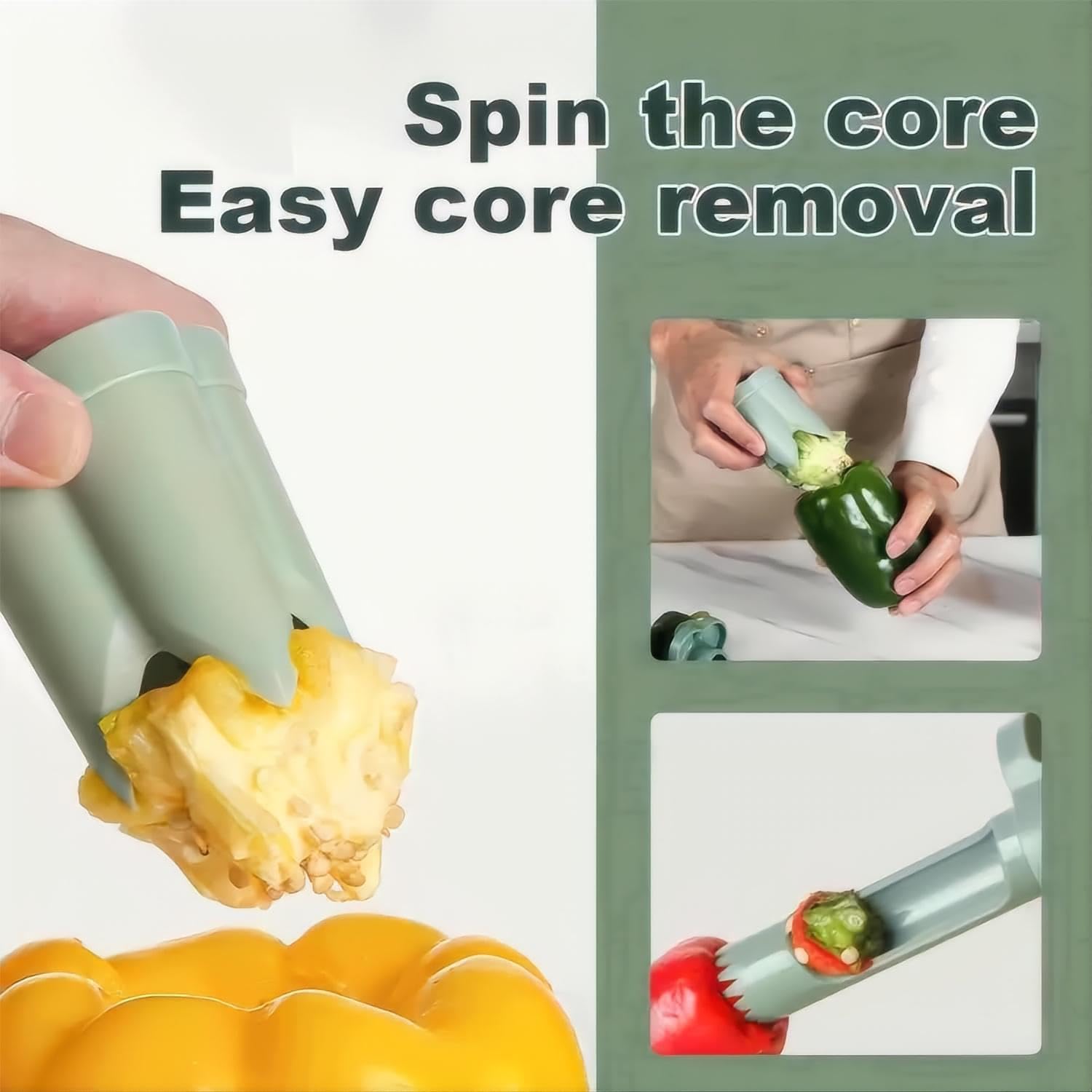 Bell Pepper Corer Tool with Se - огляд і ціна Kitchen Gadgets Images