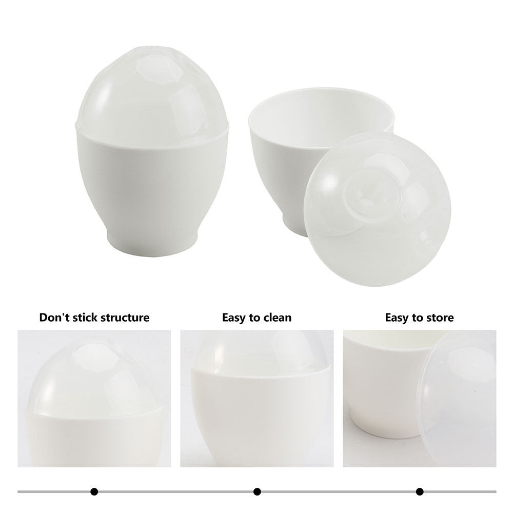 4Pcs Microwave Oven Egg Cups E - огляд і ціна Kitchen Gadgets Gold