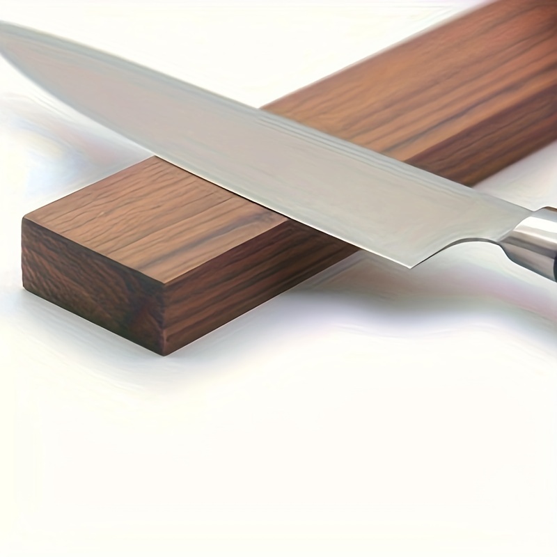 1pc, 16inch Walnut Magnetic Kn - огляд і ціна Magnetic Knife Strip