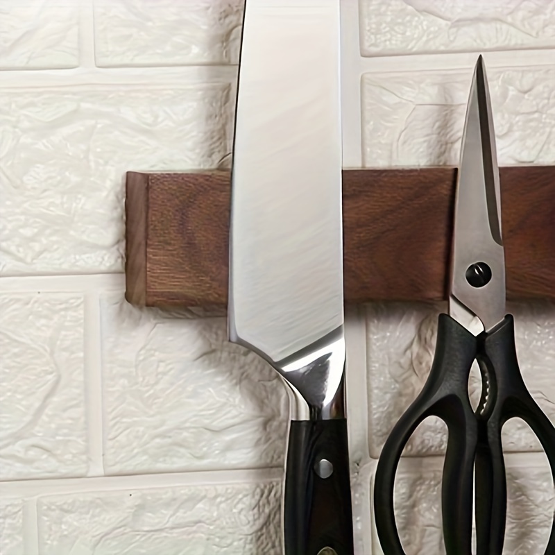 1pc, 16inch Walnut Magnetic Kn - огляд і ціна Magnetic Knife Strip
