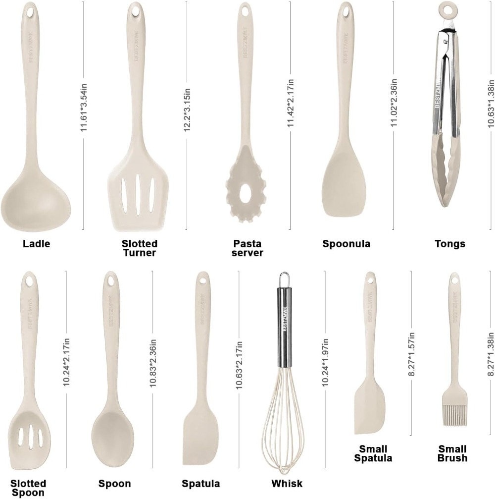 11-Piece Silicone Kitchen Uten - огляд і ціна Kitchen Gadgets Set