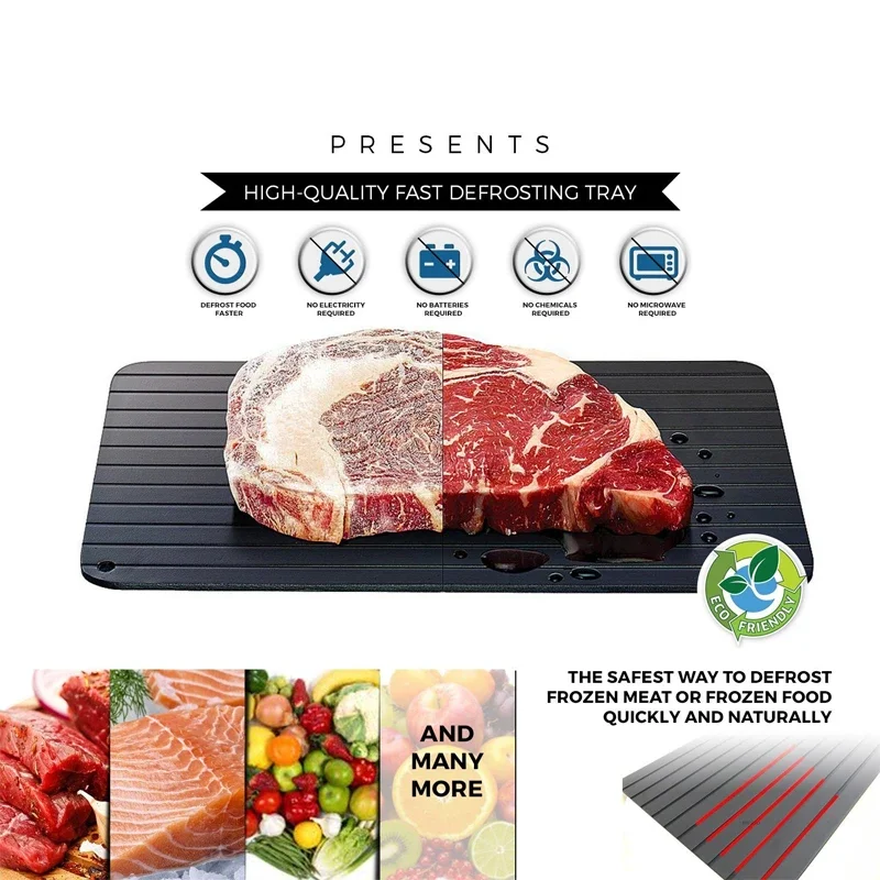 1pcs Fast Defrost Tray Fast Th - огляд і ціна Kitchen Gadgets Dropshipping