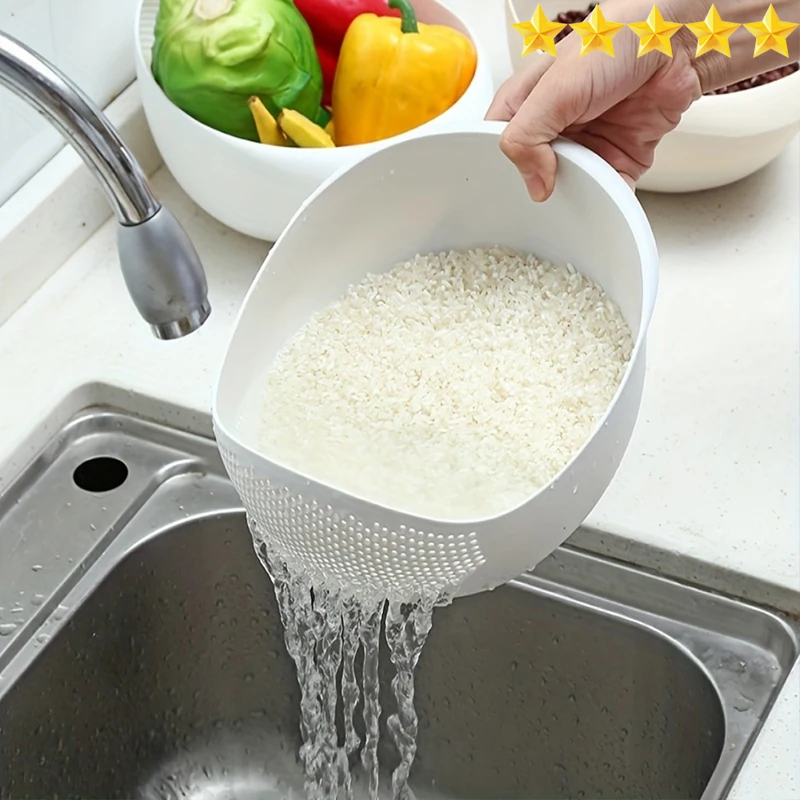 [Hot Sales] Rice Drain Basket  - огляд і ціна Kitchen Gadgets Rice Filter
