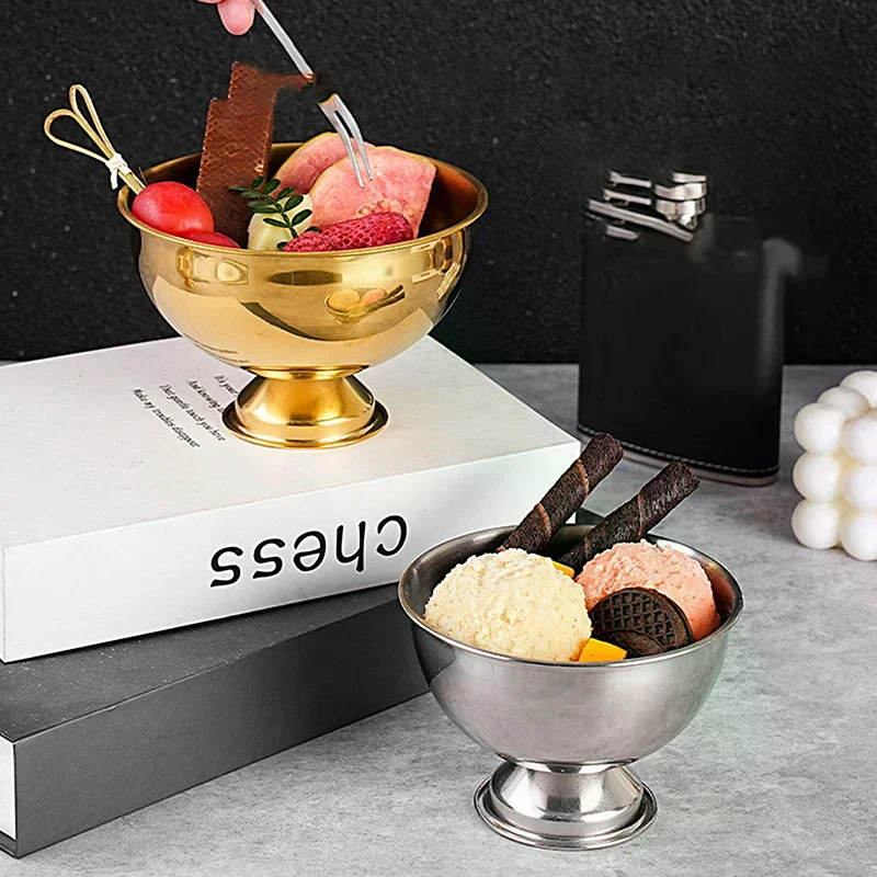 Salad Cup Safe Stainless Steel - огляд і ціна Kitchen Gadgets Gold