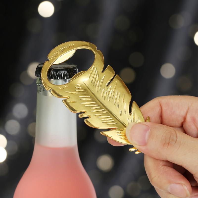 Gold Feathers Bottle Opener Po - огляд і ціна Kitchen Gadgets Gold