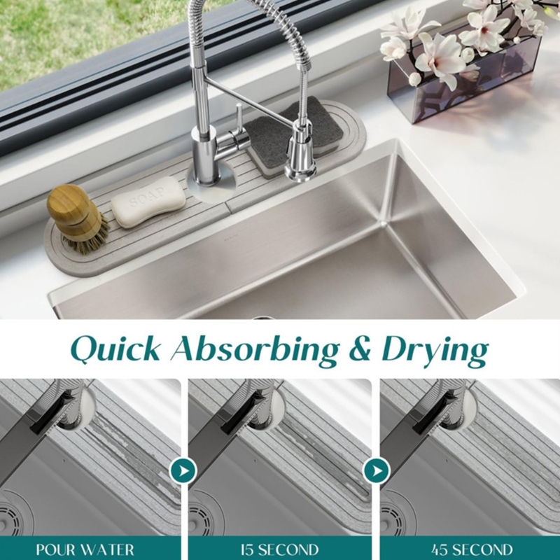 Sink Diatomite Absorbent Mats  - огляд і ціна Kitchen Gadgets Dropshipping