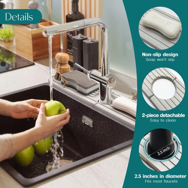Sink Diatomite Absorbent Mats  - огляд і ціна Kitchen Gadgets Dropshipping
