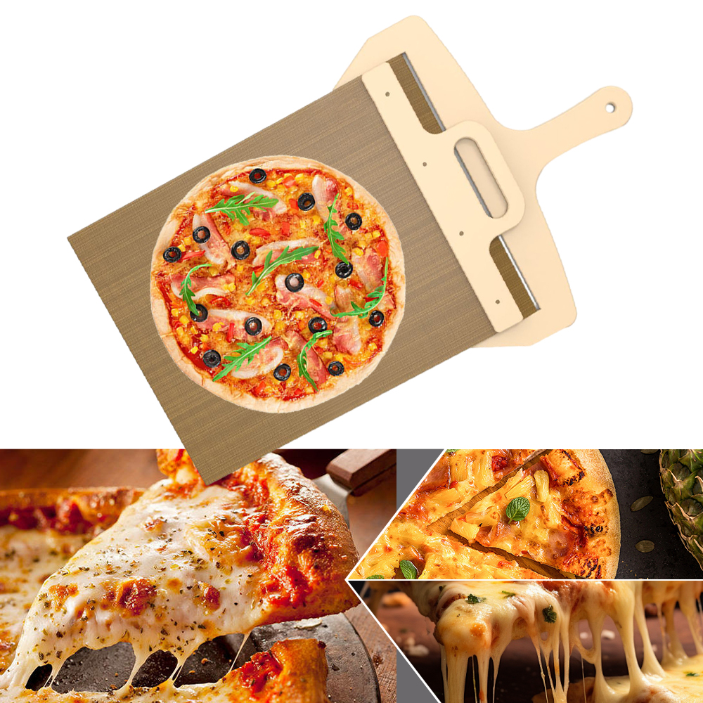 Sliding Pizza Peel - 12 inch P - огляд і ціна Pizza Stone Baking
