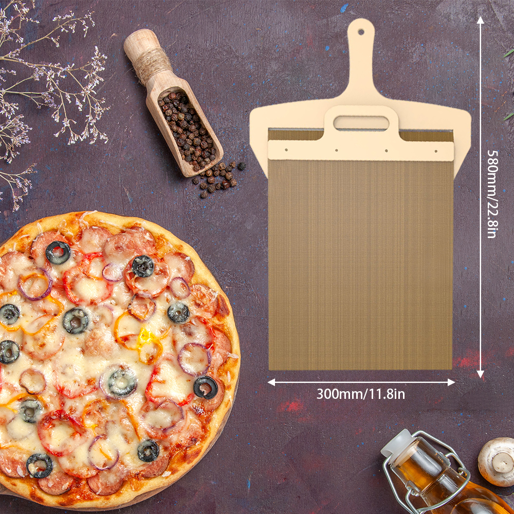 Sliding Pizza Peel - 12 inch P - огляд і ціна Pizza Stone Baking