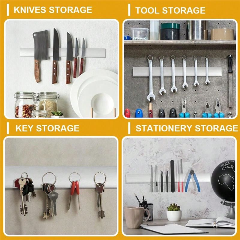 A76K Multipurpose Magnetic Kni - огляд і ціна Magnetic Knife Strip