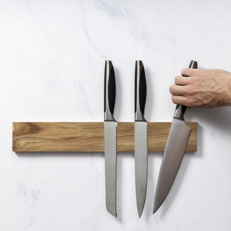 40cm Walnut Magnetic Knife Hol - огляд і ціна Magnetic Knife Strip
