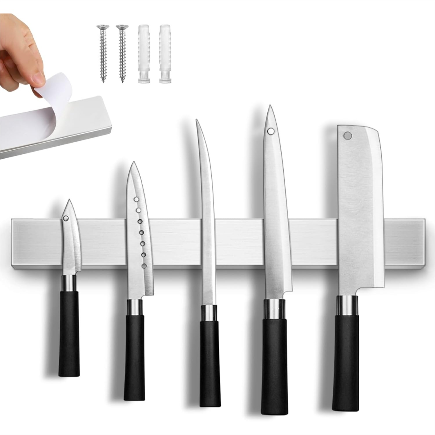 Magnetic Knife Holder for Wall - огляд і ціна Magnetic Knife Strip