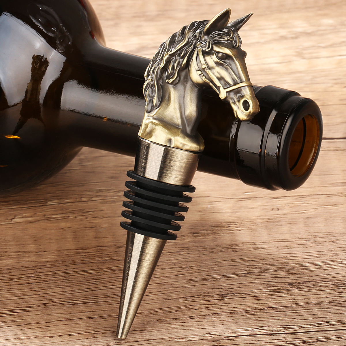 Exquisite Metal Horse Head Dec - огляд і ціна Kitchen Gadgets New 2025