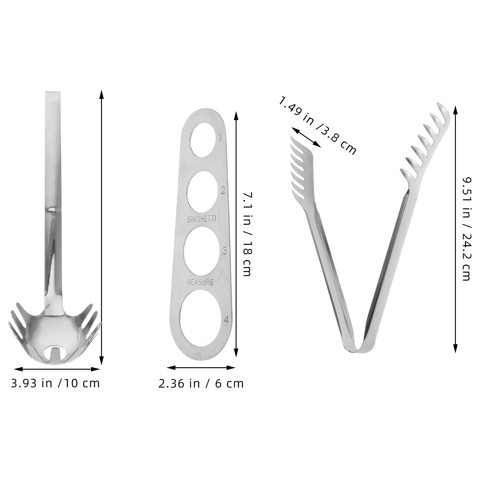 1Set Stainless Steel Spaghetti - огляд і ціна Pasta Measuring Tool