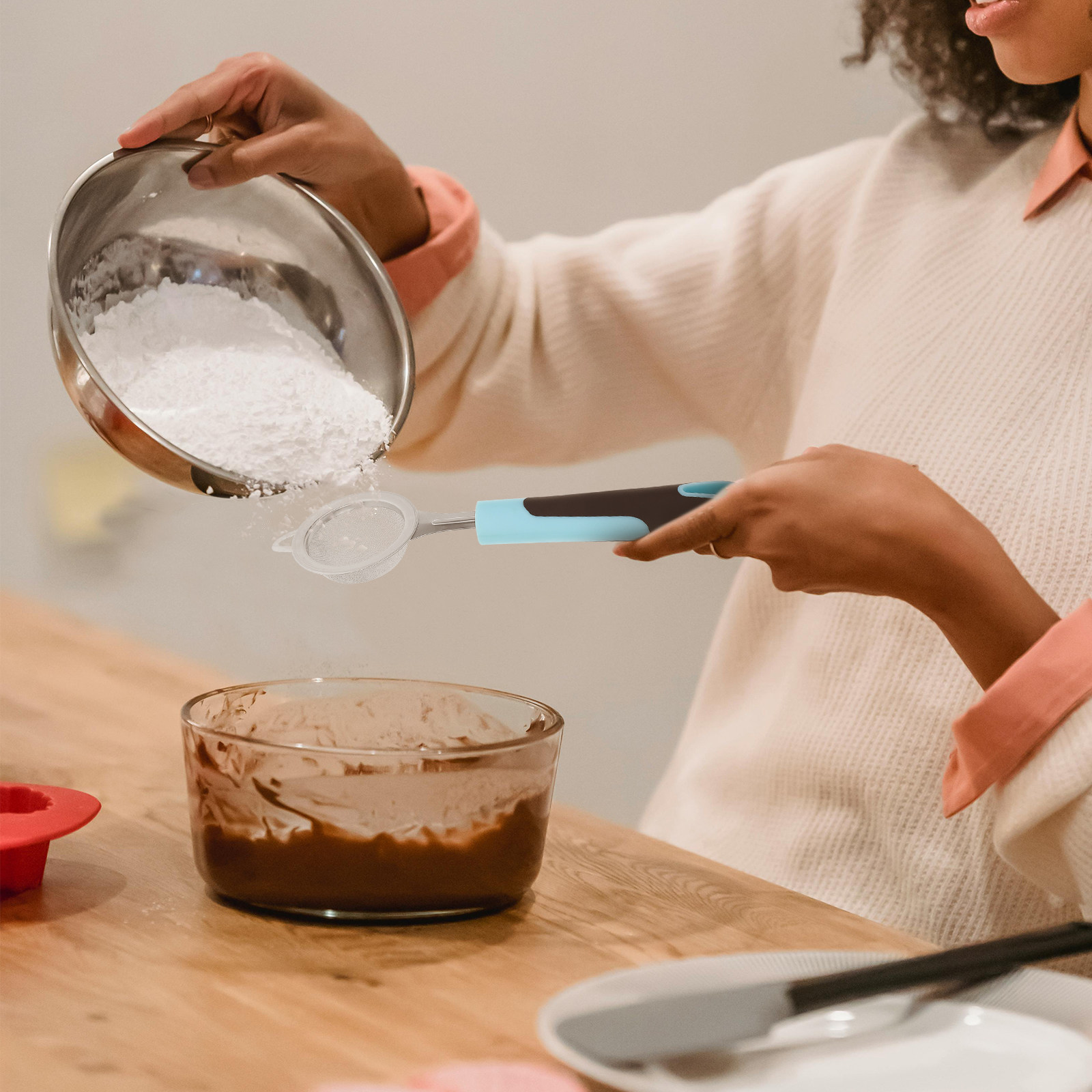 Mesh Strainer Spoon Stainless  - огляд і ціна Kitchen Gadgets Rice Filter