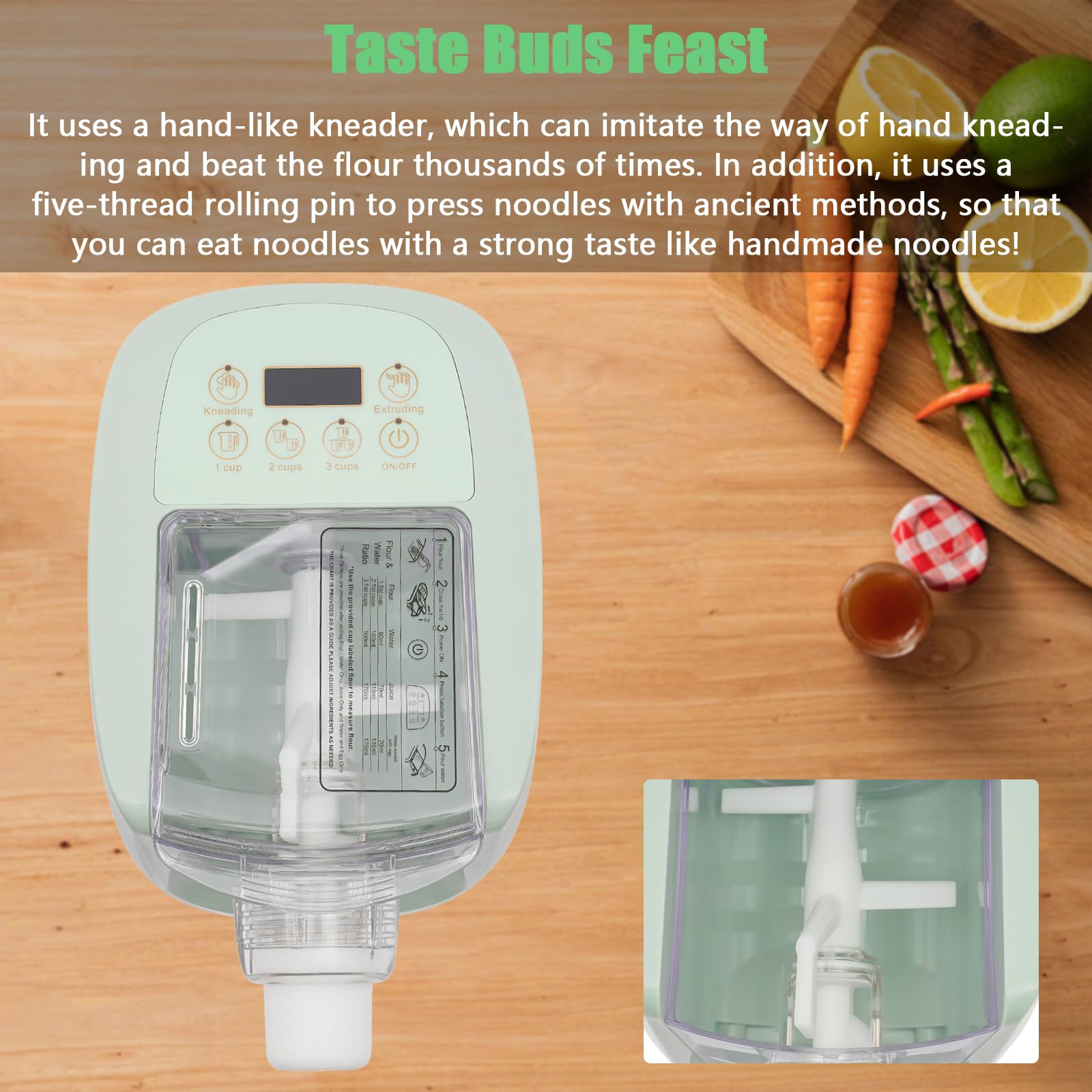 Electric Pasta Noodle Machine, - огляд і ціна Pasta Measuring Tool