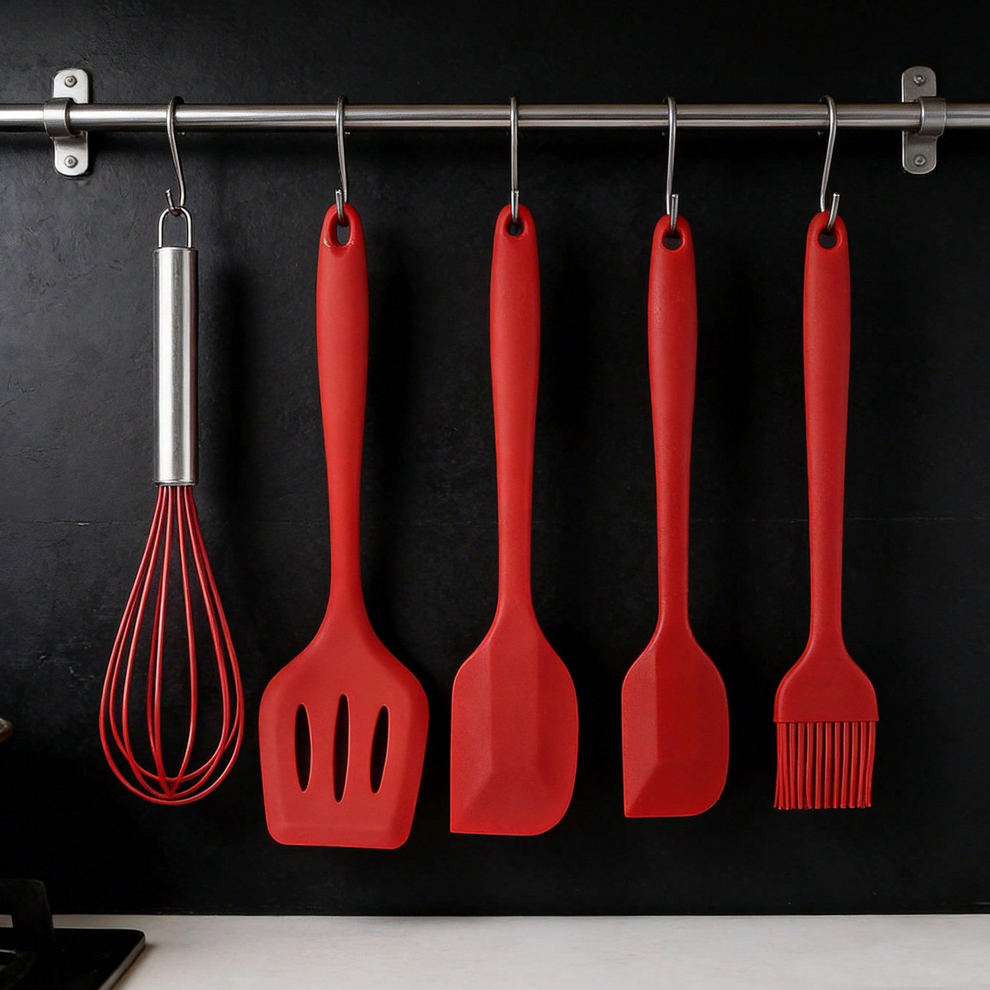 Silicone Cooking Utensils Set, - огляд і ціна Kitchen Gadgets Set