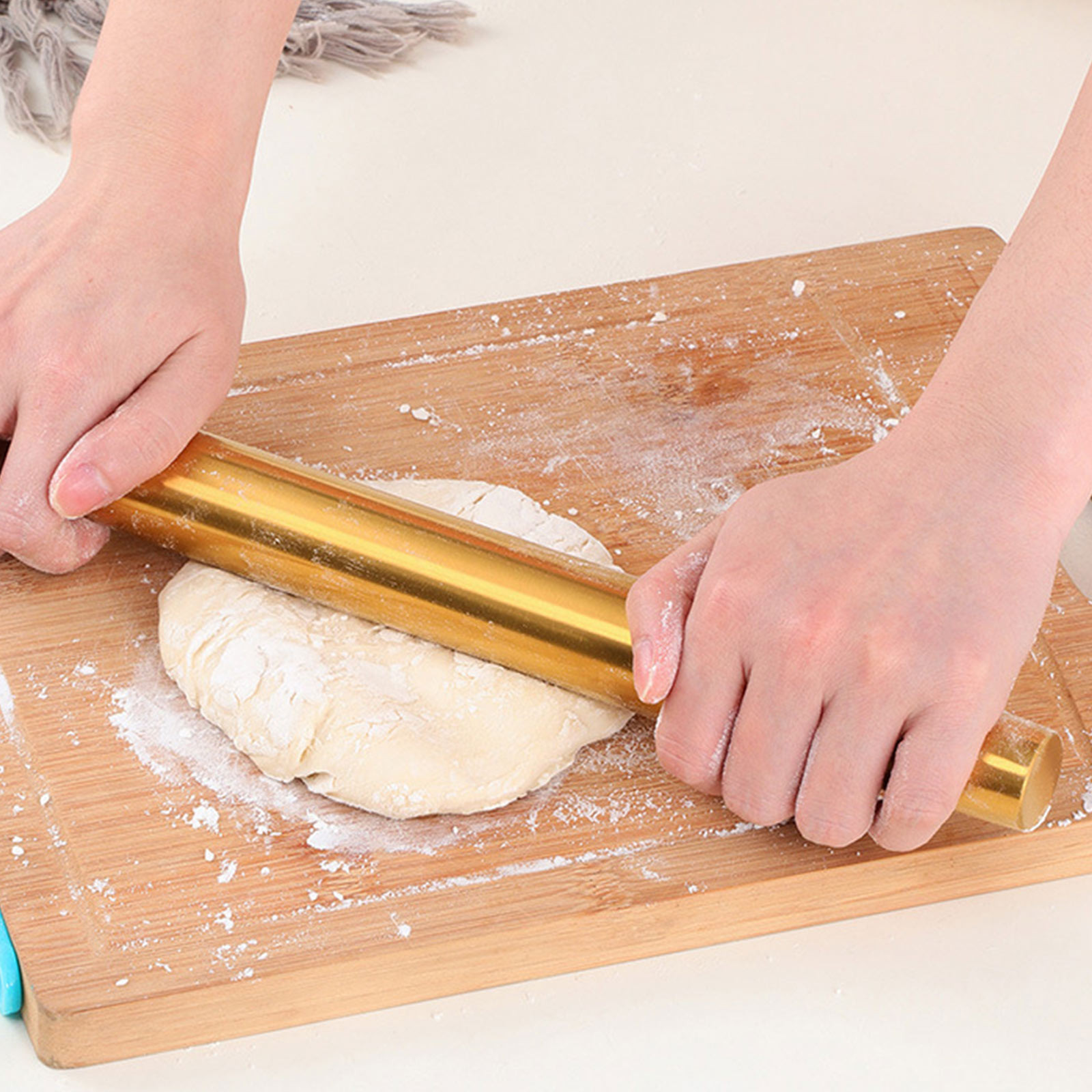 Gold Rolling Pin Baking Tool C - огляд і ціна Kitchen Gadgets Gold