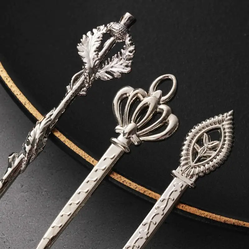 6pcs Vintage Spoons Fork Royal - огляд і ціна Kitchen Gadgets Gold