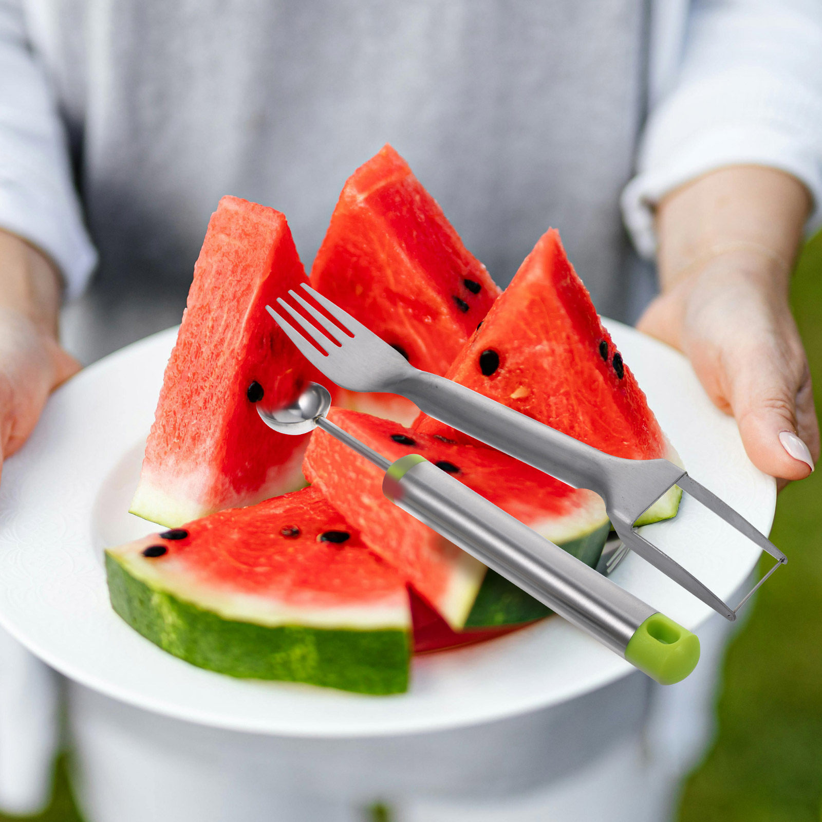 1 Set Of Metal Watermelon Slic - огляд і ціна Kitchen Gadgets Set