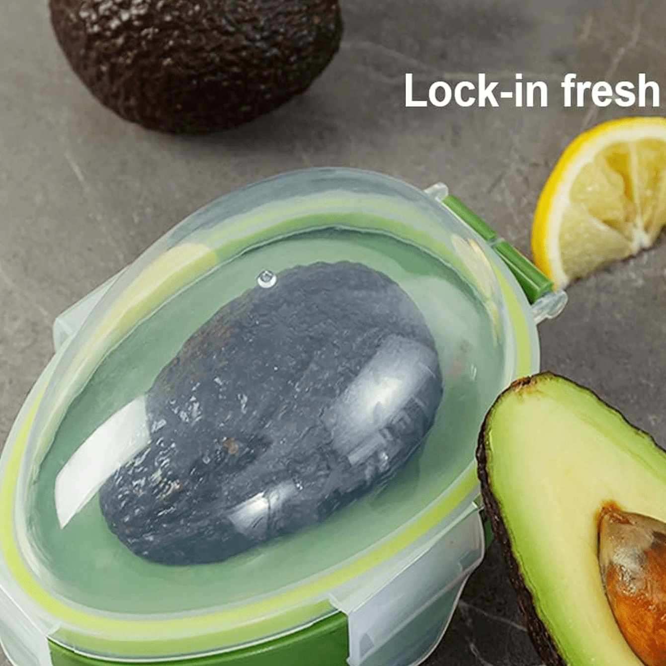 Avocado Storage Box Reusable C - огляд і ціна Avocado Slicer Tool