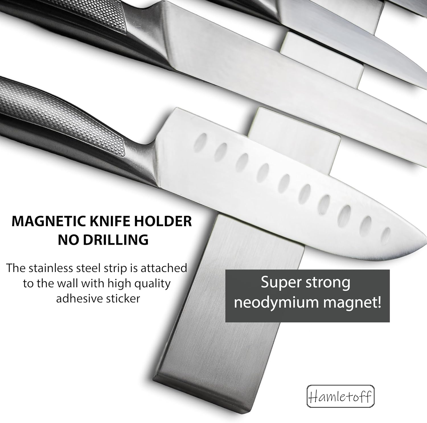 Magnetic Knife Strip for Wall  - огляд і ціна Magnetic Knife Strip