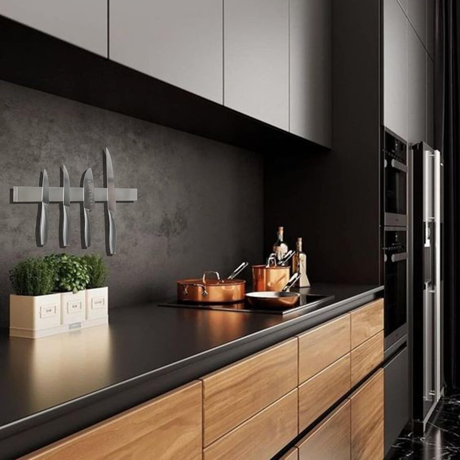 Magnetic Knife Holder for Wall - огляд і ціна Magnetic Knife Strip