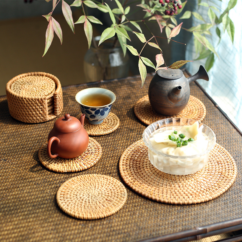 1Pc Pure Handmade Rattan Coast - огляд і ціна Kitchen Gadgets Set