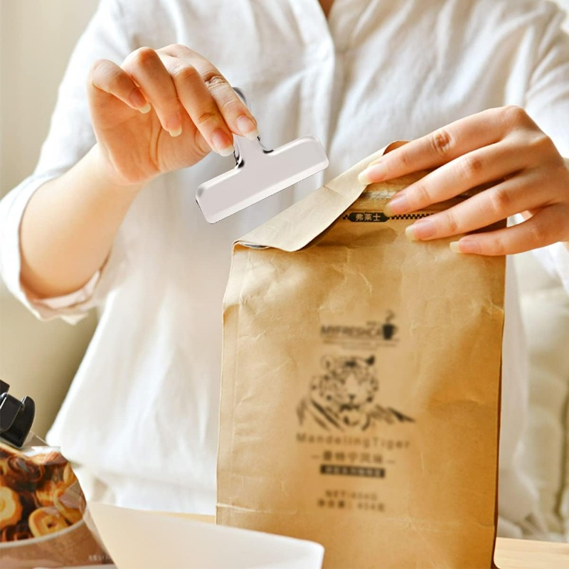 1/10x Metal Food Snack Bag Cli - огляд і ціна Kitchen Gadgets Photo
