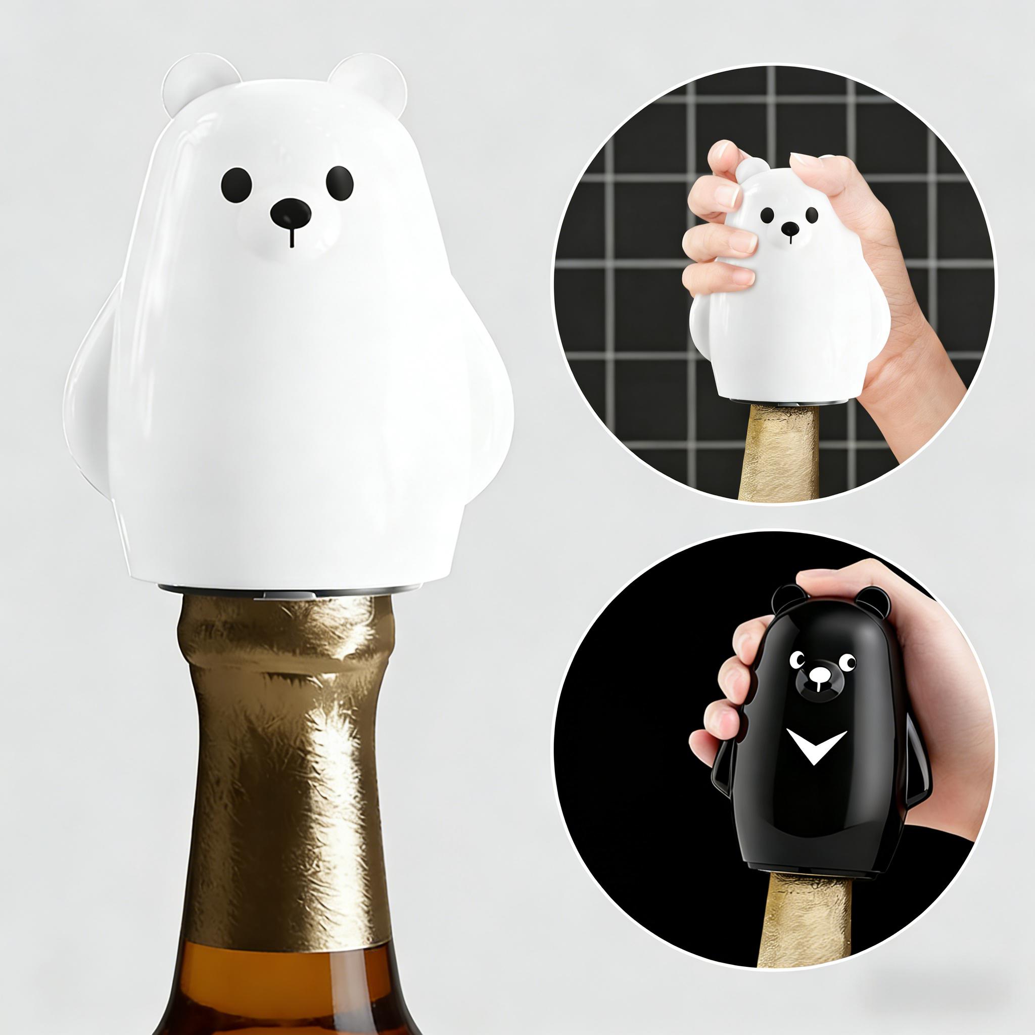 Cute Black & White Bear Bottle - огляд і ціна Kitchen Gadgets Gift Ideas