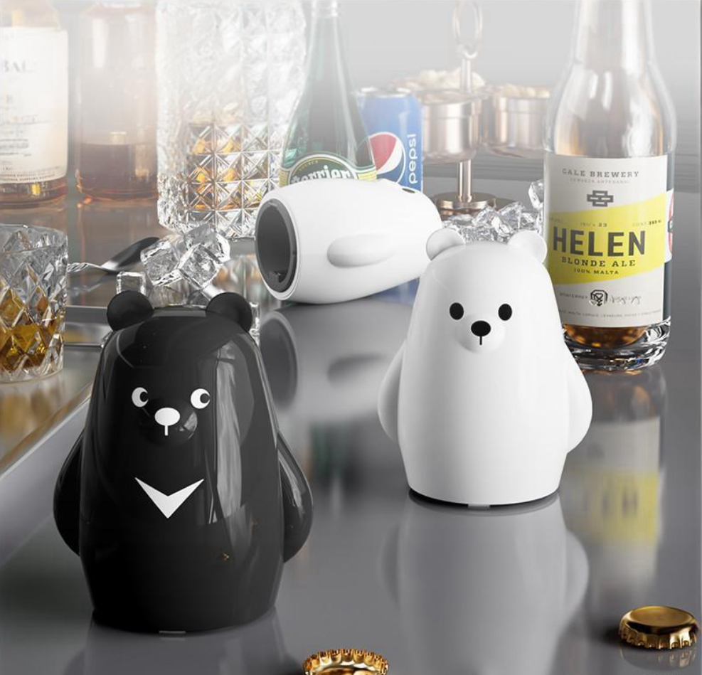 Cute Black & White Bear Bottle - огляд і ціна Kitchen Gadgets Gift Ideas